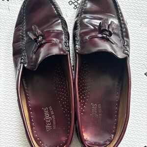G.H. Bass & Co. Men's Tassel Loafers in Burgundy